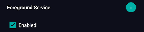 Mobile App Settings FS